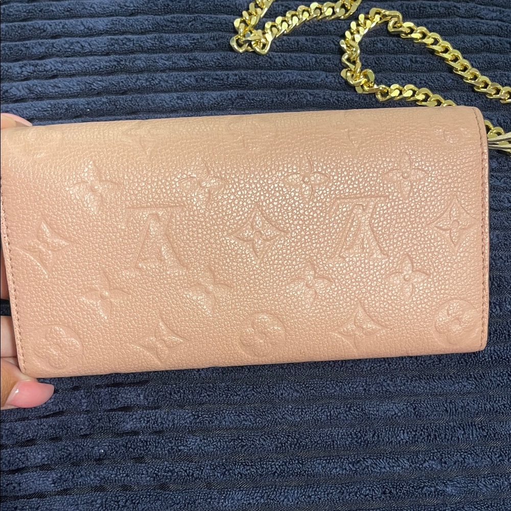 Louis Vuitton Empreinte Emilie Wallet Rose Poudre - Picture 14 of 16